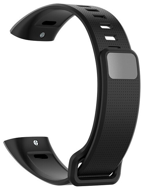 Силиконовый ремешок для Huawei Band 2 Pro / Band 2 / ERS-B19 / ERS-B29 - черный