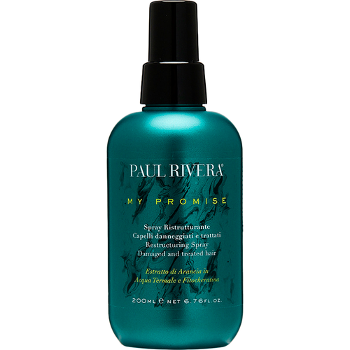 PAUL RIVERA MY PROMISE RESTORATIVE SPRAY - Пол Ривера Восстанавливающий спрей для поврежденных и обработанных химическими средствами волос, 200 мл