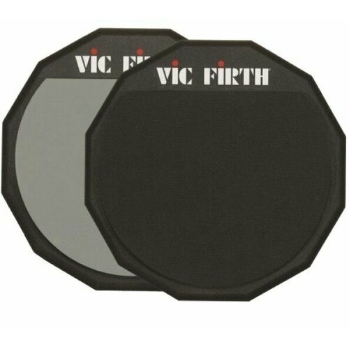 Vic Firth PAD6D Двусторонний тренировочный пэд vic firth pad12d double sided 12 тренировочный пэд