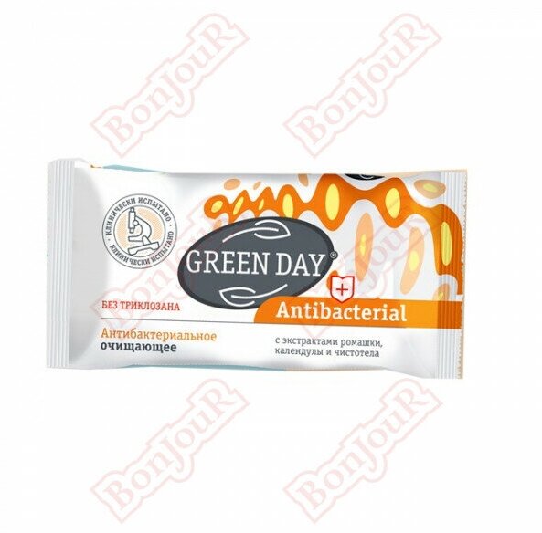 Мыло Green Day антибактериальное очищающее, 90гр - фото №5