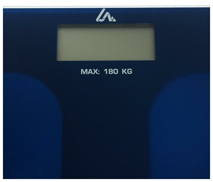Весы напольные Luazon LVE-005 "Узор", электронные, до 180 кг, 2хAАА (не в комплекте)