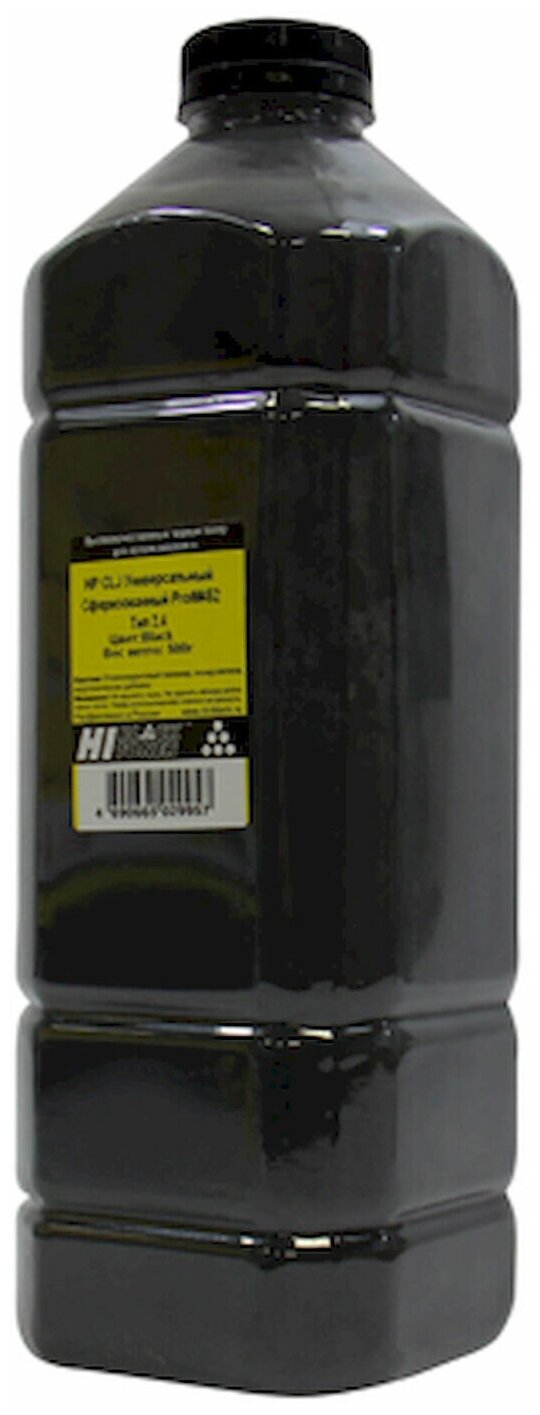 Тонер черный Hi-Black Универсальный для HP CLJ ProM452, Сферизованный, Тип 2.4, Bk, 500г