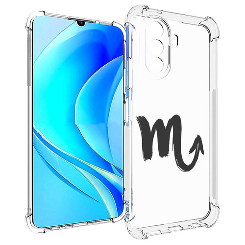 Чехол MyPads знак-зодиака-скорпион-7 для Huawei Nova Y70 / Nova Y70 Plus (MGA-LX9N) / Huawei Enjoy 50 задняя-панель-накладка-бампер