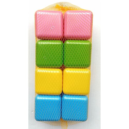 Кубики 8 штук 6х6 см PolToys KL121008
