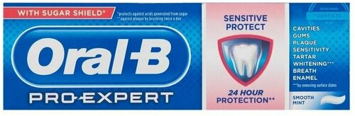 Зубная паста Oral-b Pro-Expert Sensitive Protect 75мл (Из Финляндии)