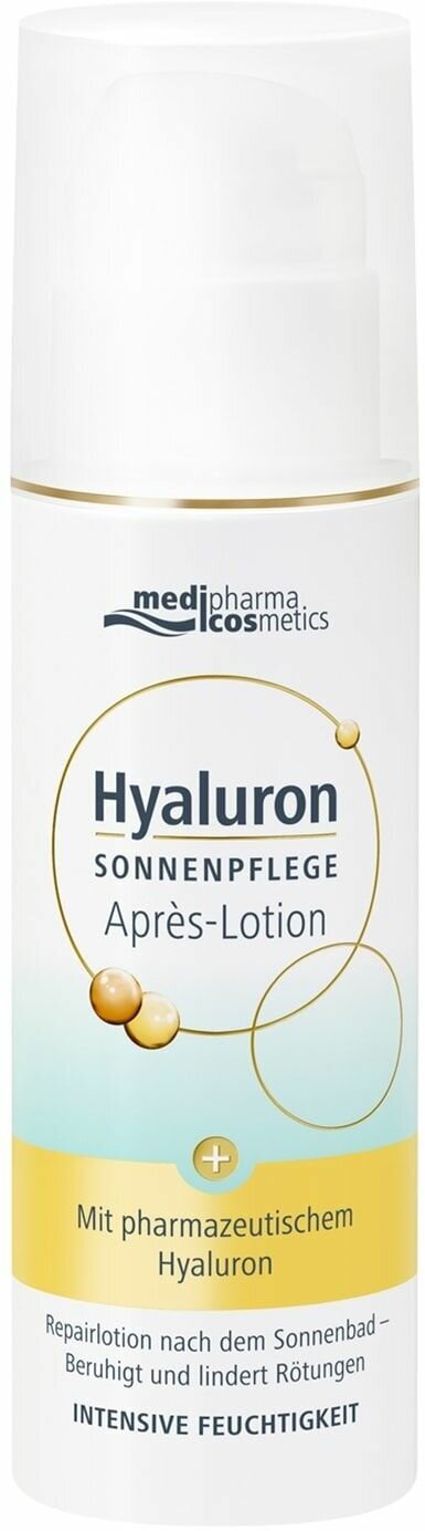 Medipharma cosmetics Hyaluron лосьон после загара, 150 мл