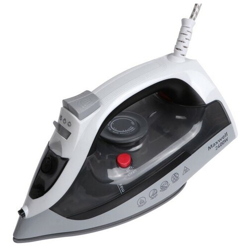 Утюг Maxwell MW-3023 2400 Вт керамическая подошва 280 мл шнур 18 м 317000₽
