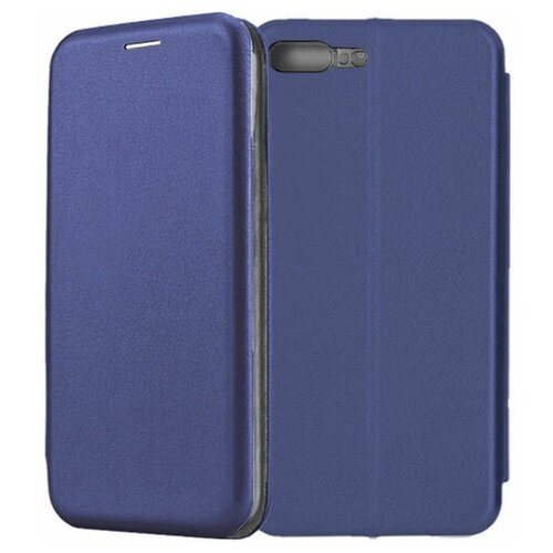 Чехол-книжка Fashion Case для Apple iPhone 7 Plus / 8 Plus синий чехол deppa chic case для apple iphone 7 plus золотой 85300
