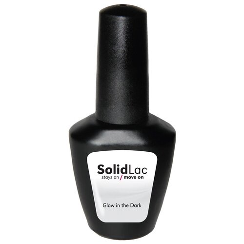 Nail Creation Solid Lac Glow in the Dark Верхнее покрытие для гель-лака с эффектом свечения, 15 мл