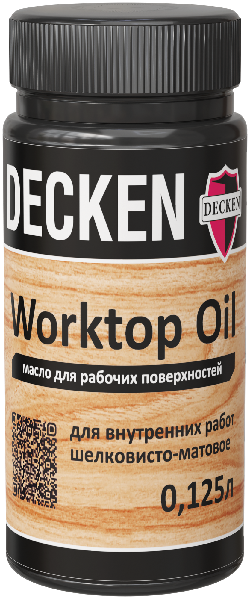 Масло для рабочих поверхностей Decken WorkTop Oil 0,125 л бесцветное