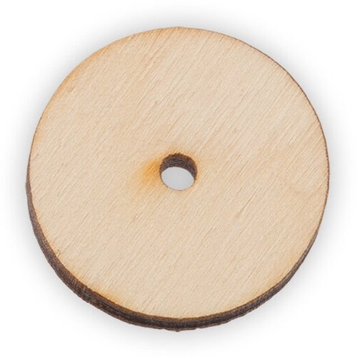 HobbyBe CDD-25 Диски из фанеры d 25 мм ± 0.1 10 шт. для суставов мишек Тедди
