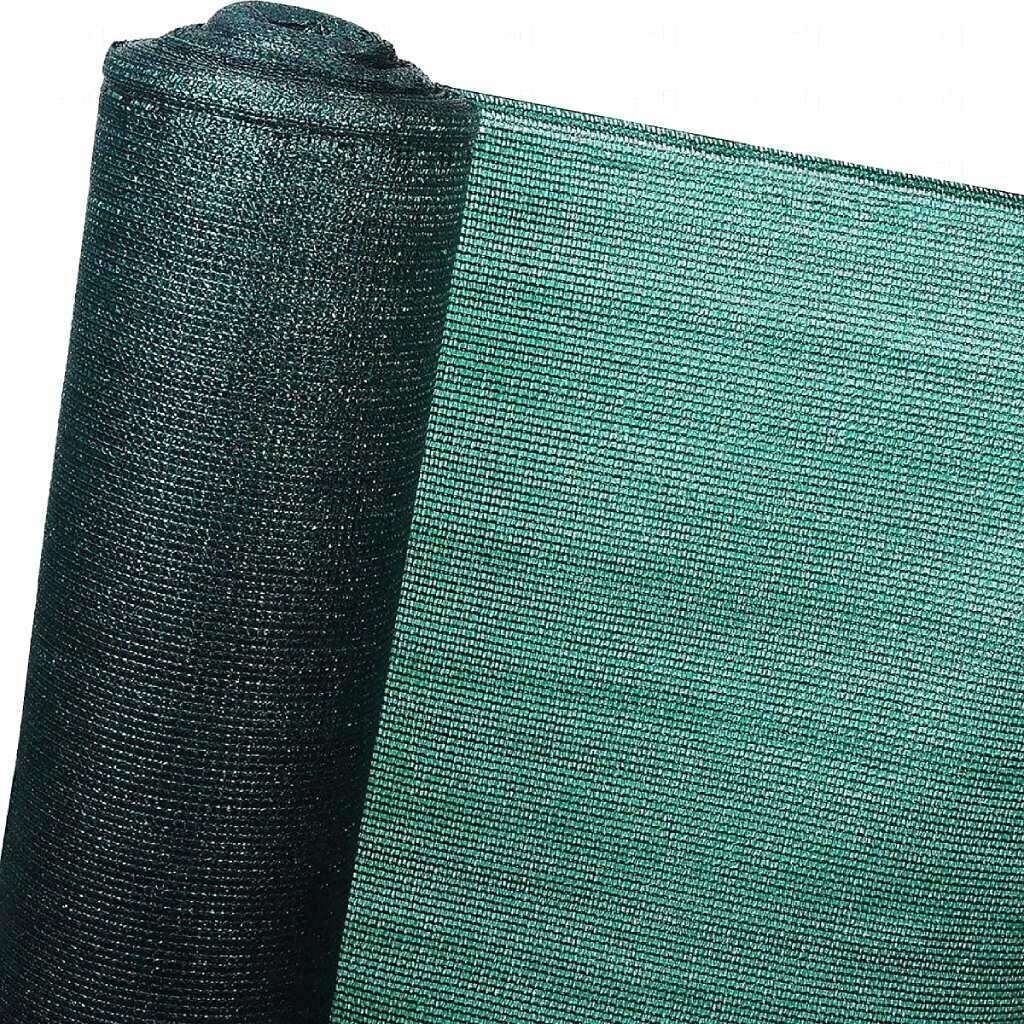 Сетка затеняющая 4 x 5 м, затенение 55 %, темно-зеленая - фотография № 5