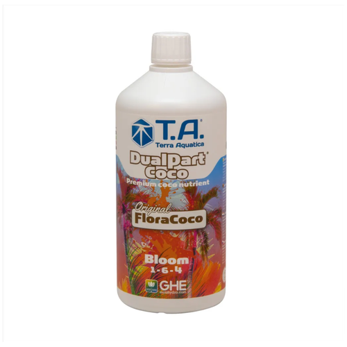 удобрение terra aquatiaca dualpart ghe floracoco coco bloom 1 л Удобрение Terra Aquatiaca DualPart (GHE FloraCoco) Coco Bloom 1 л