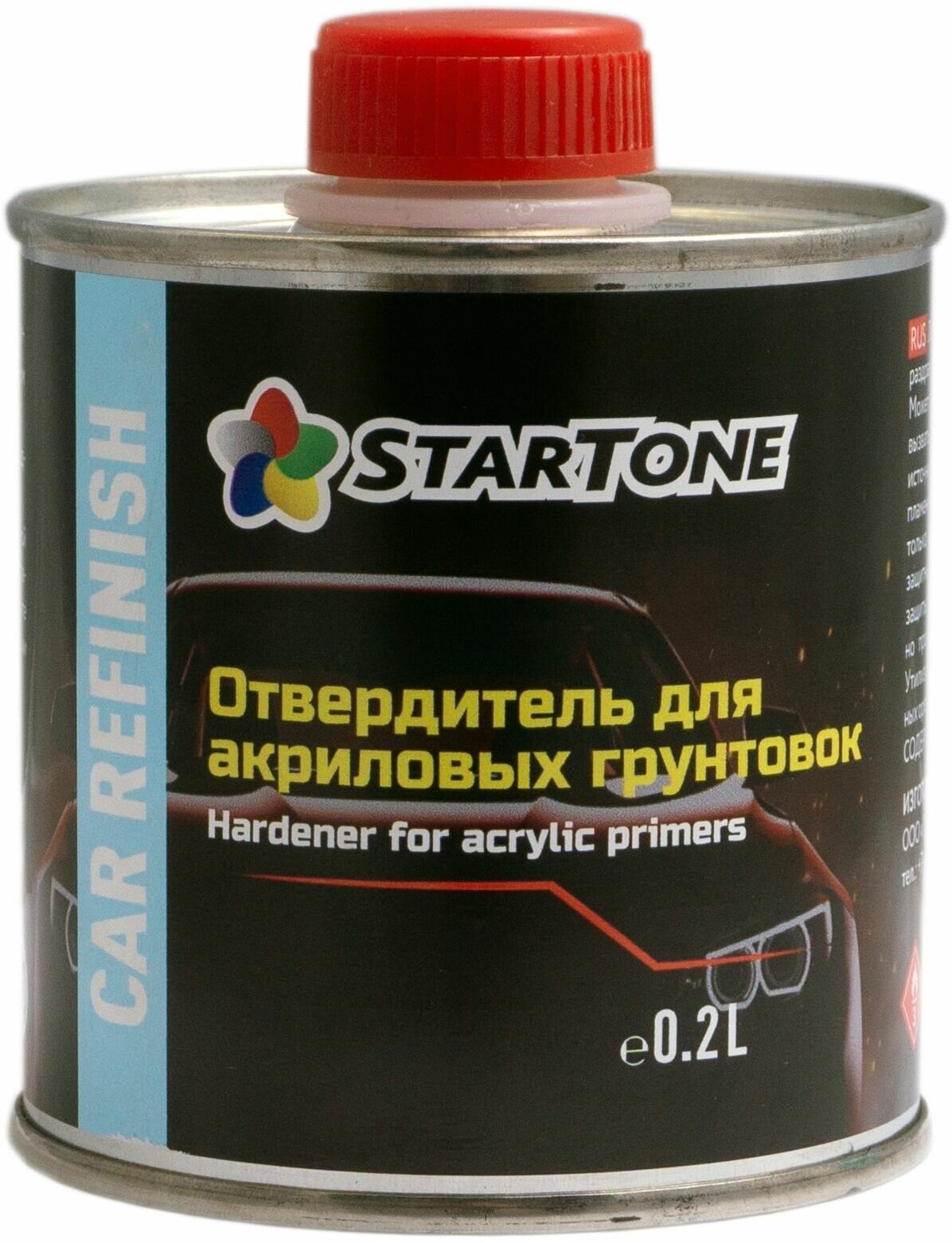 Отвердитель Startone для акрилового грунта 4:1, 0,2л