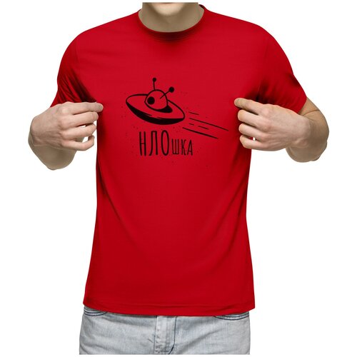 фото Футболка us basic, размер m, красный