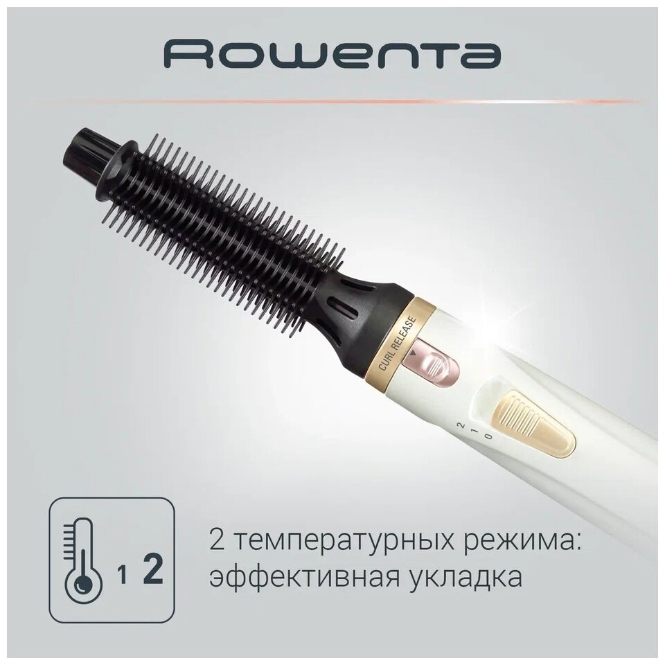 Фен-щетка Rowenta Light Brush CF3910F0 - фотография № 4