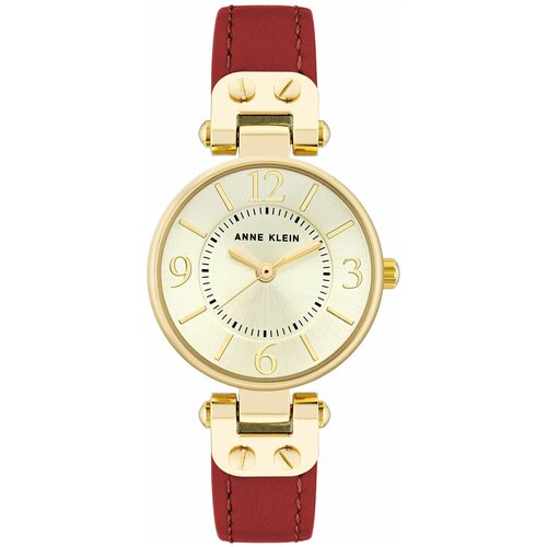 Наручные часы ANNE KLEIN Часы женские Anne klein 9442CHRD, золотой, красный