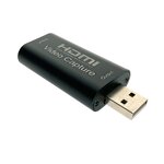 Видеозахват HDMI-USB, захват видео, оцифровка контента с HDMI источника на USB порт компьютера - изображение