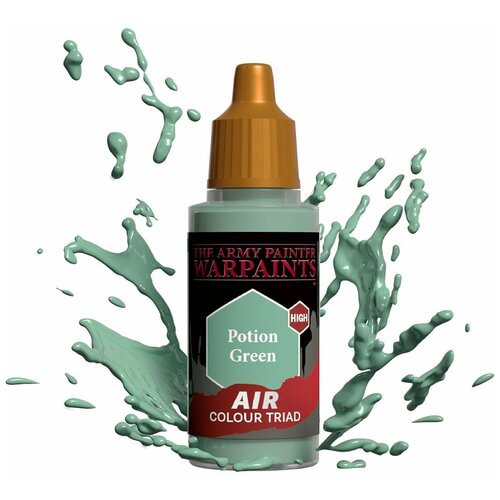 Акриловая краска для аэрографа Army Painter AIr Potion Green стартовый набор кисточек для моделирования army painter