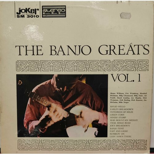 The Banjo Great Vol.1 inakustik tape mastertape great voices vol 1 катушки