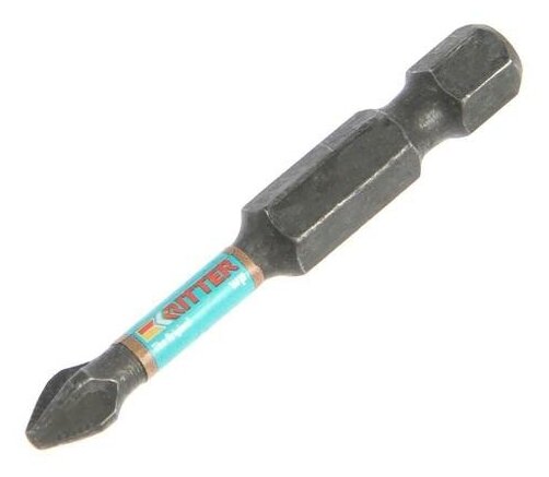 Бита Ritter Impact, Torsion, PH2 х 50 мм, намагниченная, сталь S2, по 10 шт.