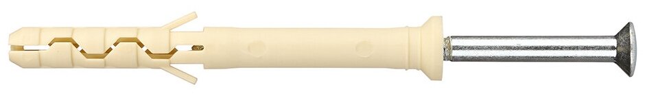 Дюбель-гвоздь Hard-Fix/Wenzo 8x80 мм потайная манжета нейлон (50 шт.)
