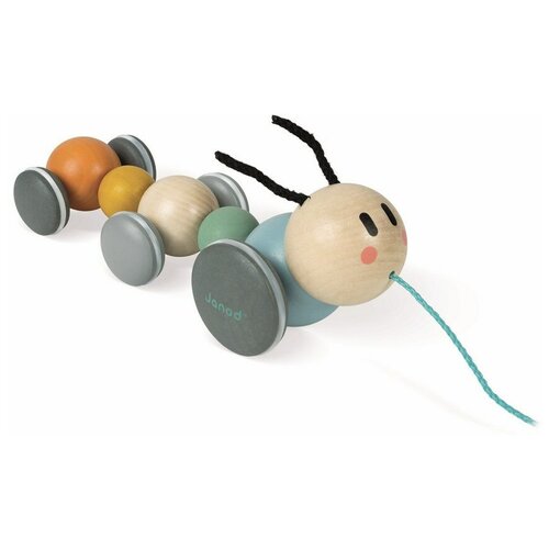 Каталка на веревочке «Гусеничка»; серия «Sweet Cocoon»