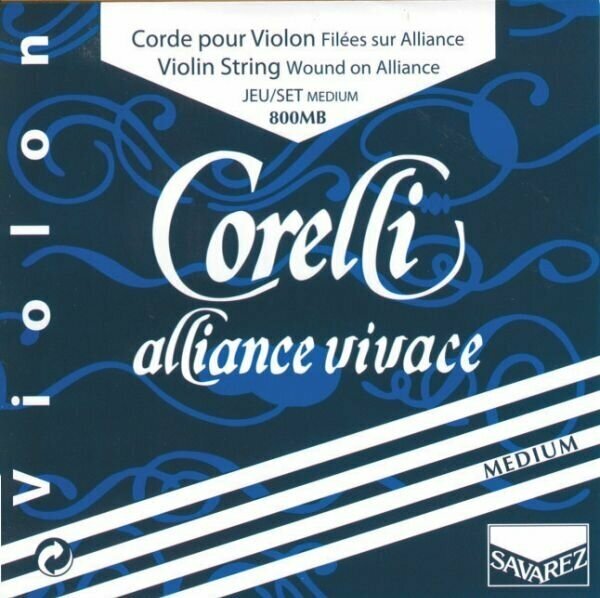 Savarez 800MB Medium Corelli Alliance Vivage Струны для скрипки