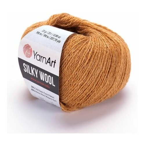 Пряжа Yarnart Silky Wool 345