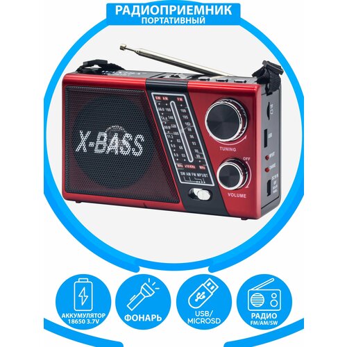 Радиоприемник FM с блютуз AMFMSW флешка качественный звук 84300₽