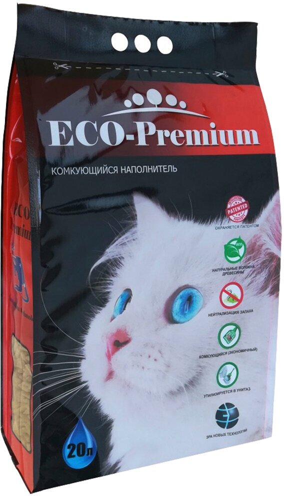 Наполнитель комкующийся ECO-Premium, 1.9 кг - фото №15