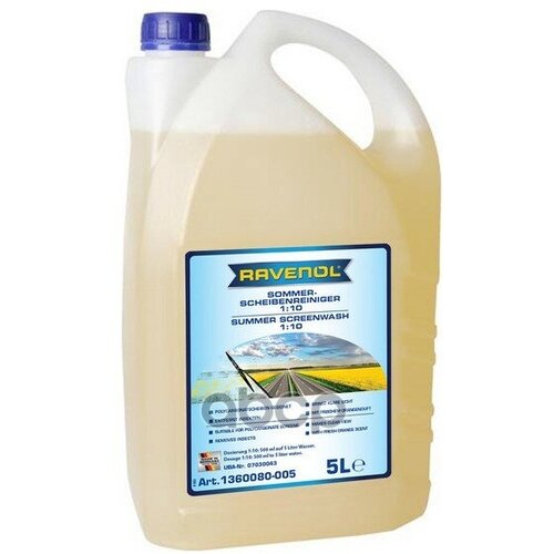 RAVENOL 1360080-005-01-000 Омыватель летний концентрат