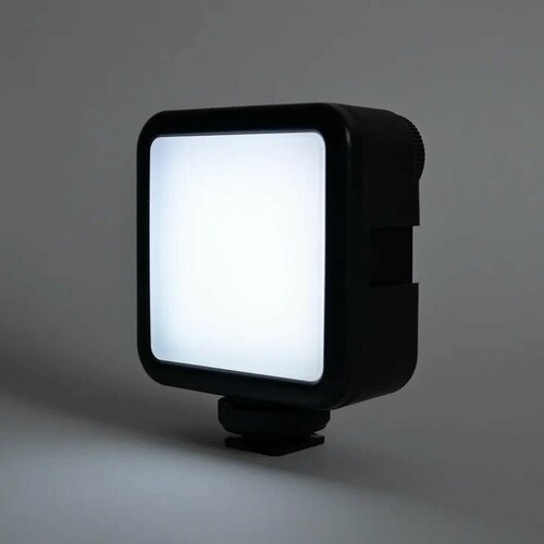 Видеосвет Светодиодный осветитель на камеру для блогера фото видео свет на камеру Лампа LED на батарейках 2хАА 53900₽