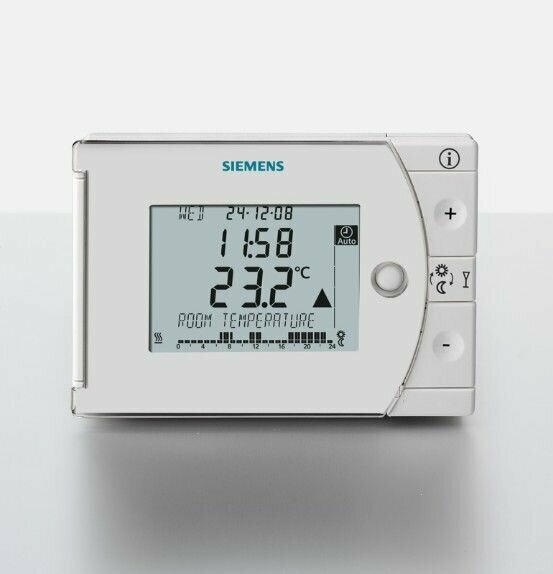 фото Термостат комнатный для отопления с таймером Siemens REV24