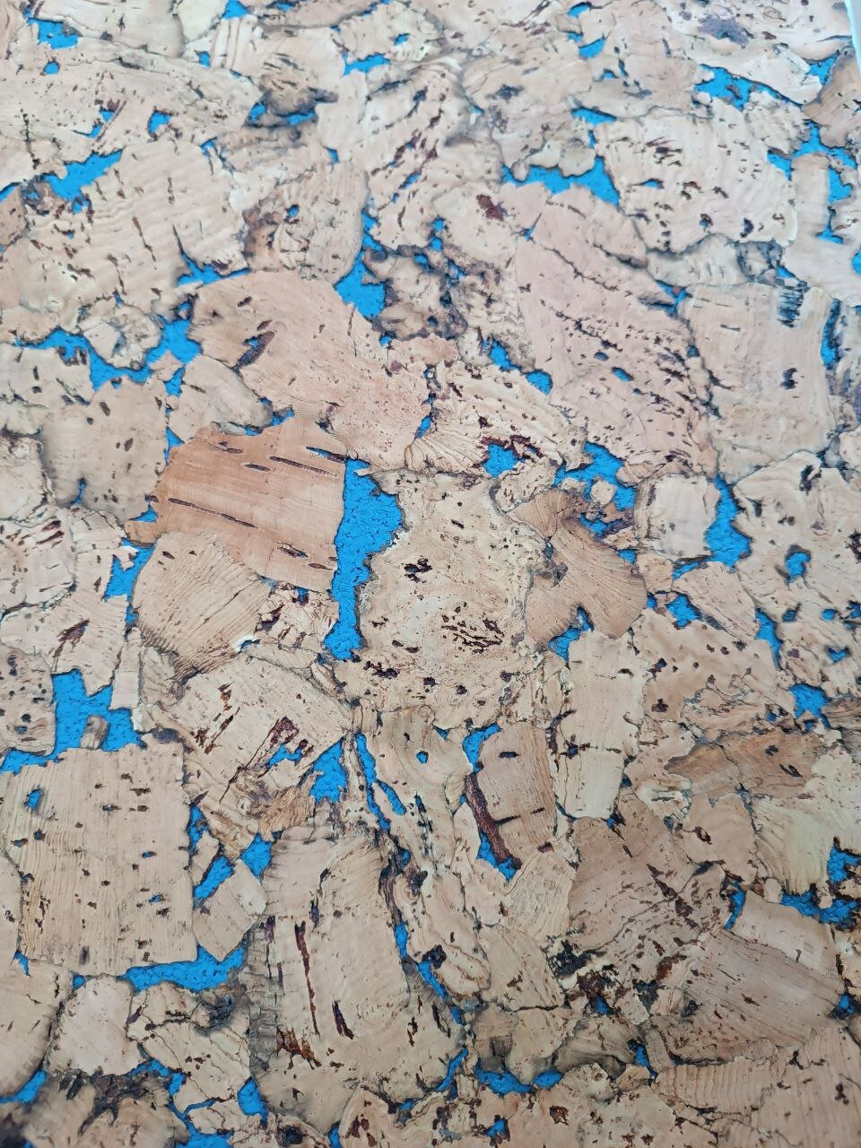 Пробковые Панели Пробковые панели для стен Corkstyle Monte blue 1.98 m2 600-300-3 мм