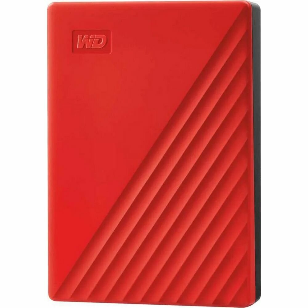 Внешний жёсткий диск WD My Passport 2.5" 4ТБ WDBPKJ0040BRD-WESN USB 3.0 red