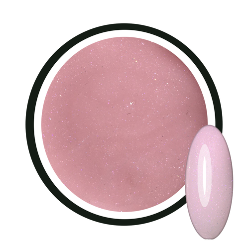 Полигель для наращивания ногтей камуфлирующий с шиммером Royal-gel ACRYL CAMOUFLAGE DIAMOND 30 500 гр. elpaza акригель acryl gel трехфазный камуфлирующий для моделирования 30 мл светло розовый