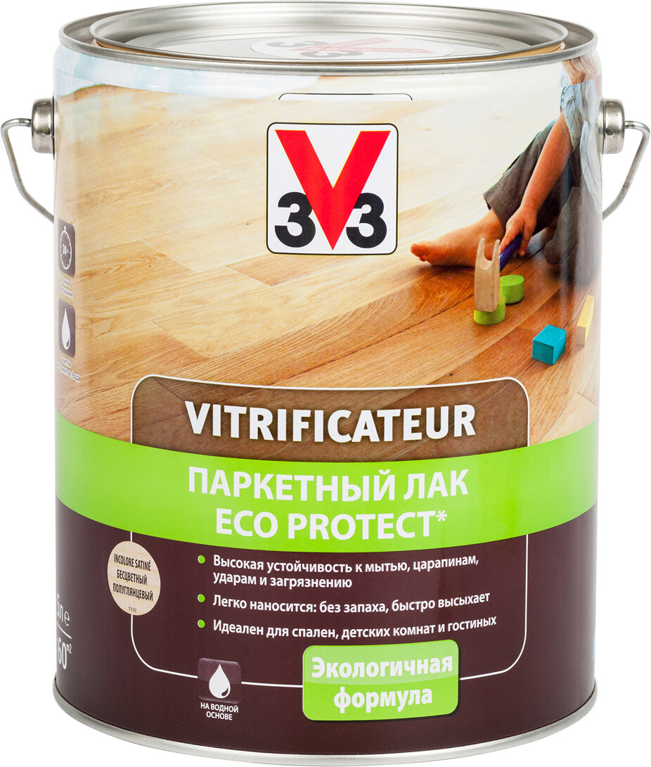 Лак паркетный V33 