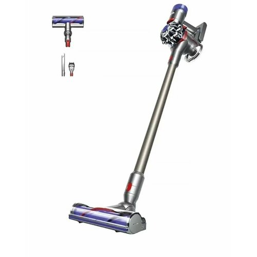 Пылесос Dyson V8 SV25 2022 EU silvernickel фильтр HEPA два режима 35463₽