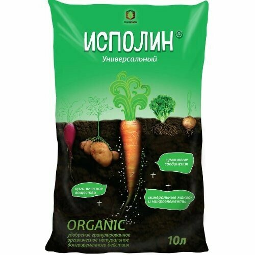Универсальное удобрение 10л Исполин орган NРК-25459 2110 Неваторф 1157₽