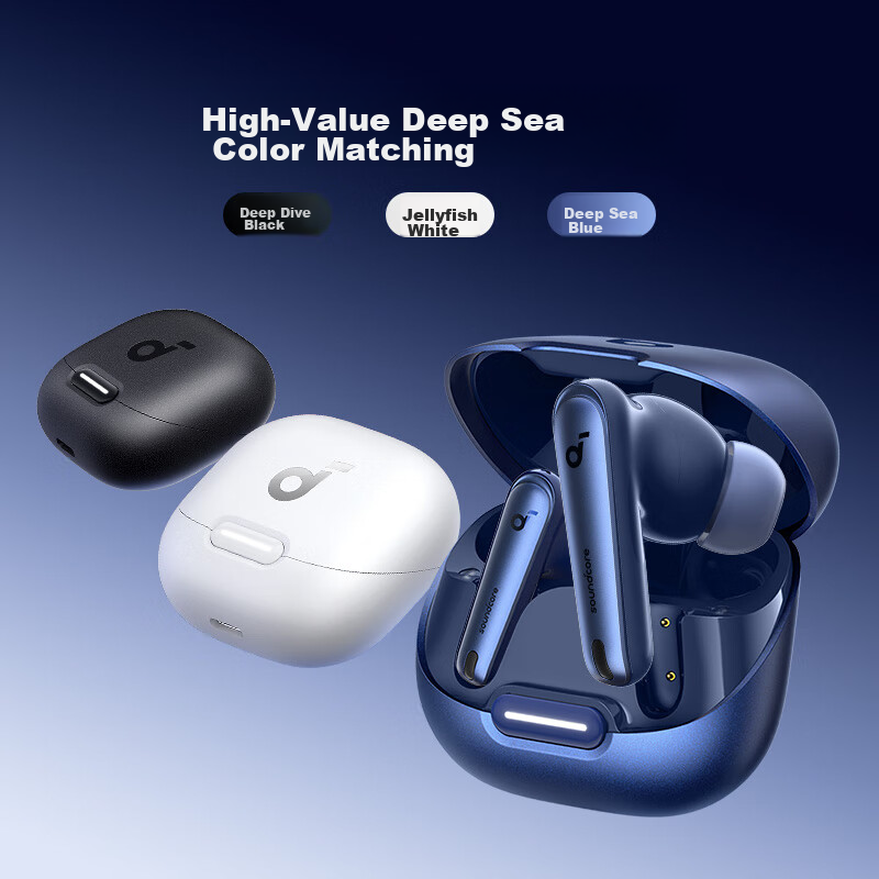 Беспроводные наушники SoundCore 985 Noise-Cancelling Cabin Liberty 4, цвет White