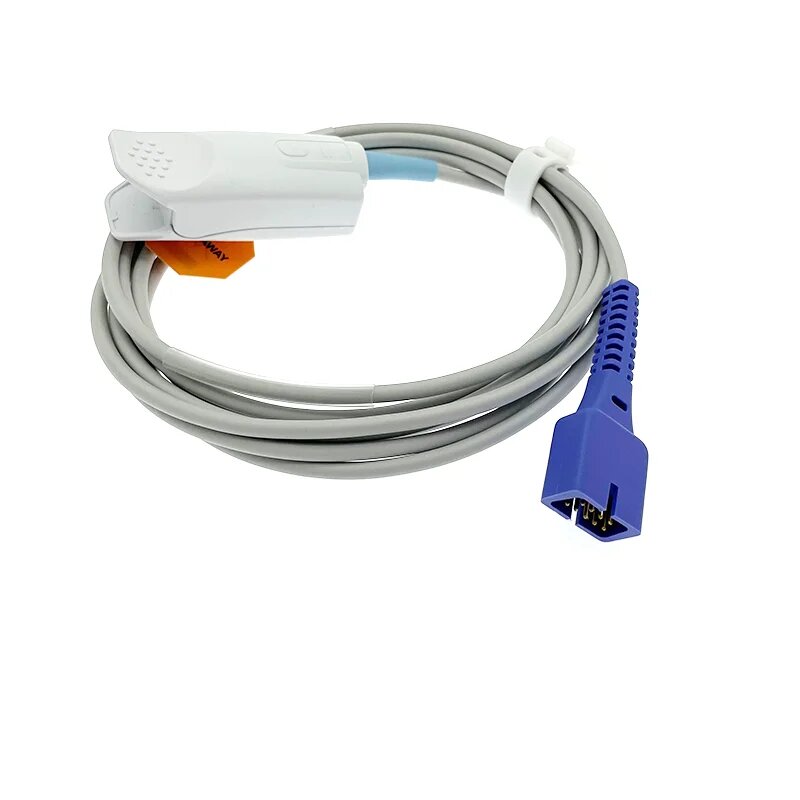 Многоразовый датчик SpO2 3 м для Nellcor DS100A Adult clip