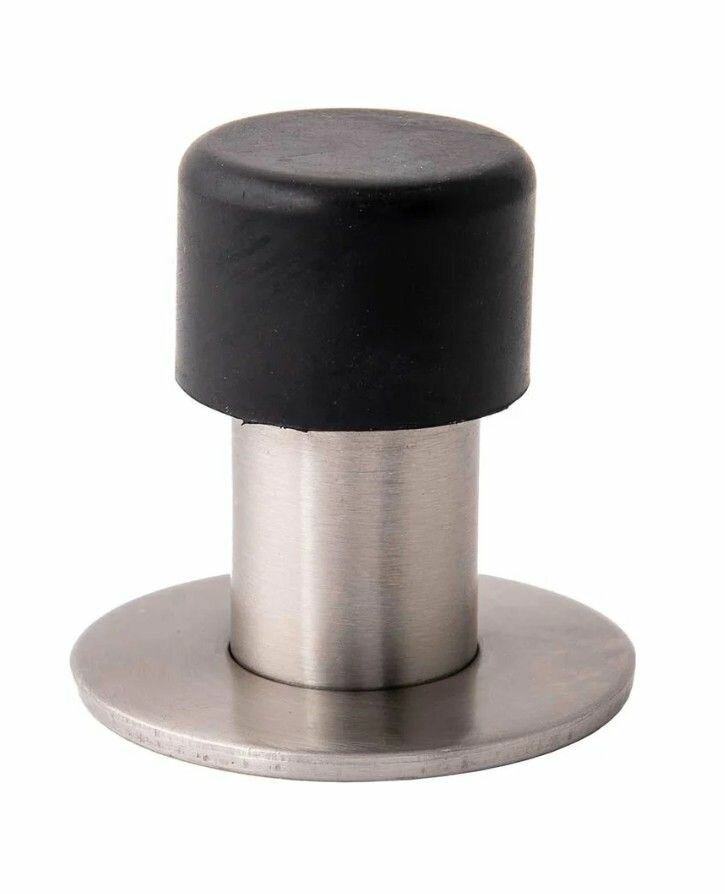 Ограничитель дверной напольный (дверной упор) Apecs DS-0009-INOX