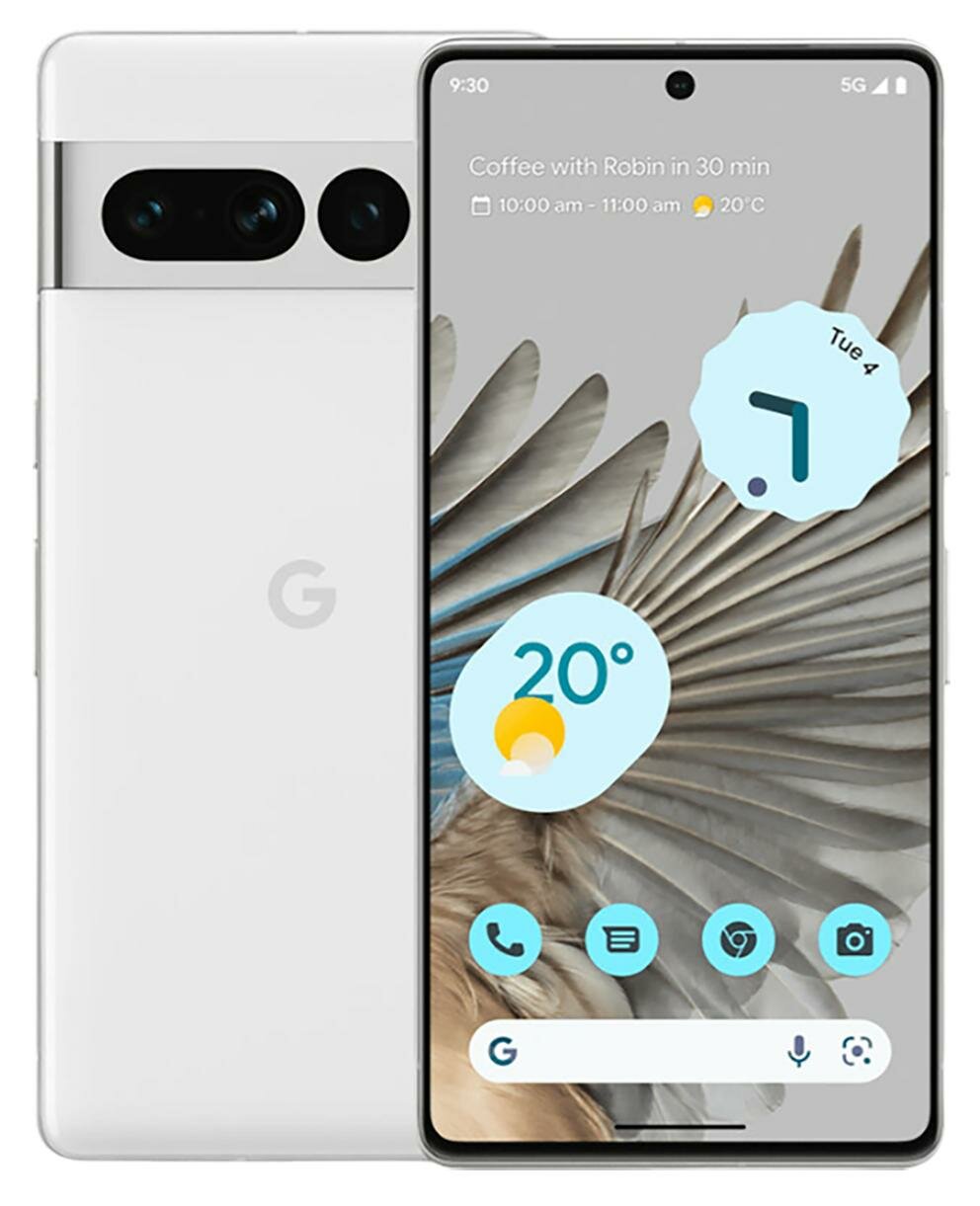 Смартфон Google Pixel 7 Pro 12/512Gb Snow (Снежно-белый) (USA) Sim+eSim