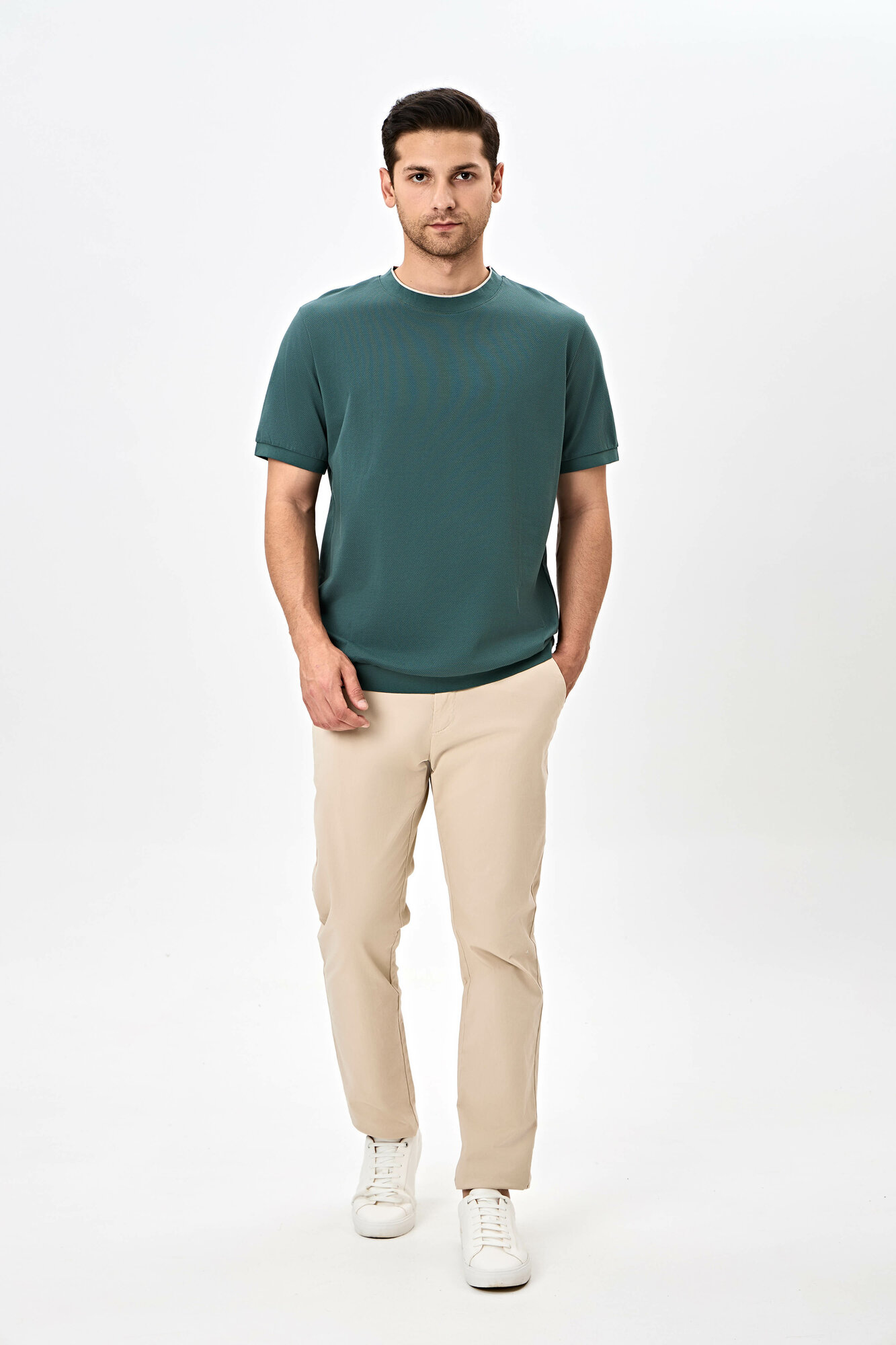 Футболка спортивная TERRA PRO, размер L, green — фото 1