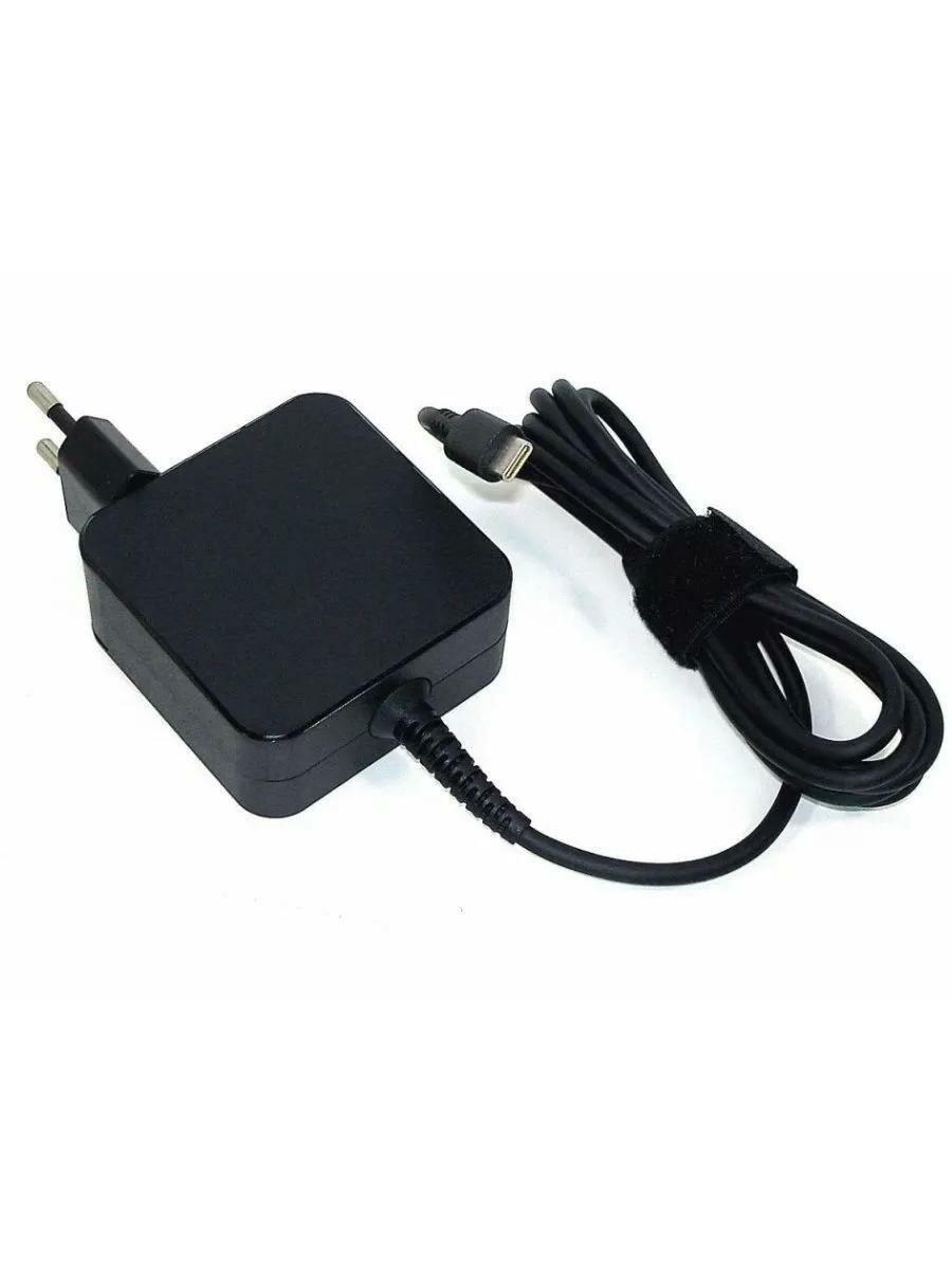 Блок питания для ноутбука Lenovo Type-C, 65W (5V, 9V, 15V/3A, 20V/3.25A), с сетевым кабелем, ORG — фото 1