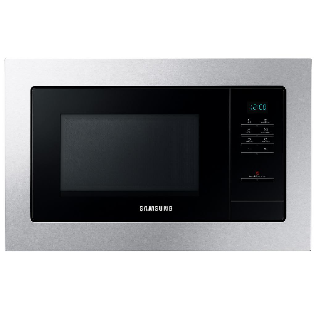 Встраиваемая микроволновая печь Samsung 20 л, 1250 Вт, механическое управление, черная