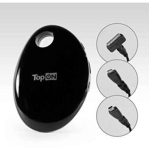 Универсальный внешний тонкий аккумулятор для смартфонов цифровой техники на 4400mAh 16Wh черный TOP-MIX 117800₽