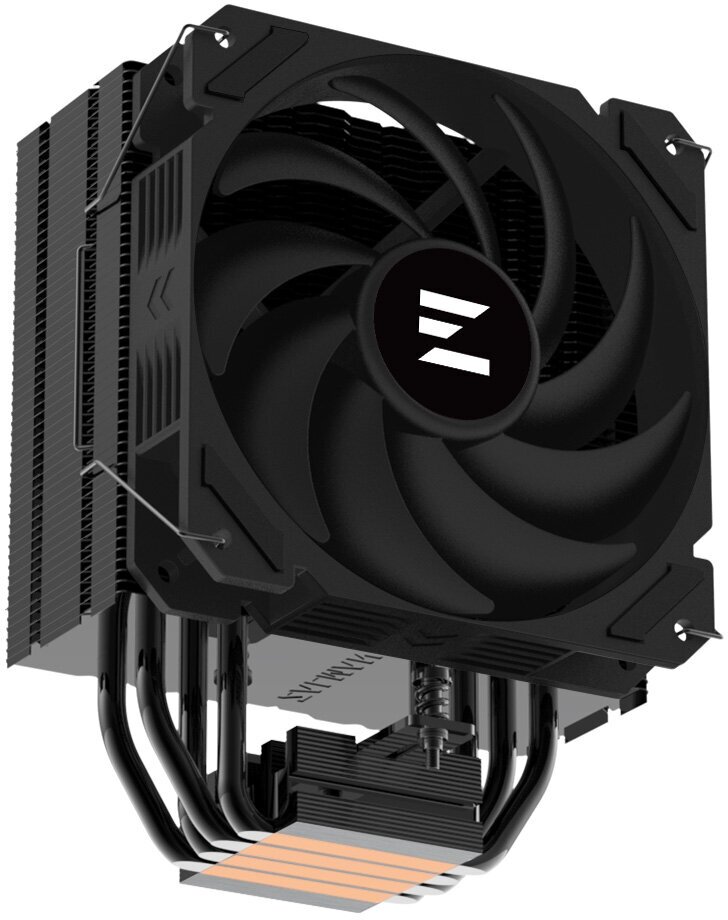 Кулер для процессора ZALMAN CNPS9X PERFORMA BLACK, 120mm FAN, 4 HEAT PIPES, 4-PIN PWM, 700-1800 RPM, 28DBA MAX, HYDRO BEARING, FULL SOCKET SUPPORT (CNPS9X PERFORMA BLACK) - фото №1