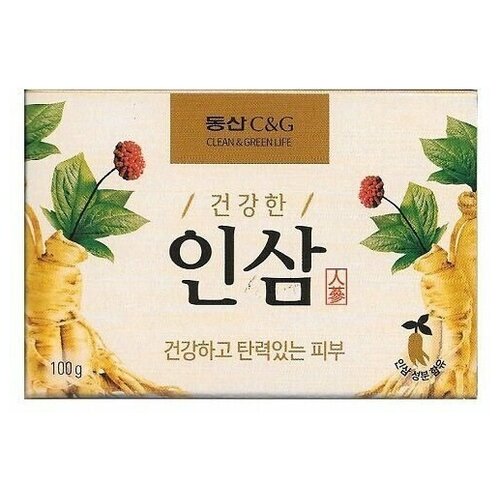 Мыло с экстрактом женьшеня CLIO Ginseng Soap 100g